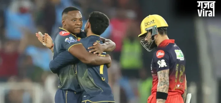 GT vs RCB: गुजरात टाइटंस के सामने 155 रन पर ढेर हुई RCB, अर्शद खान ने 3 तो होल्डर-राशिद ने झटके 2-2 विकेट