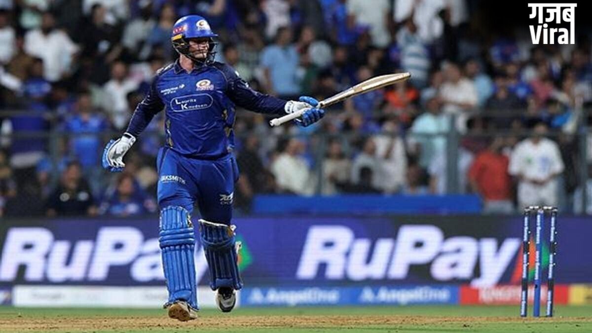 रयान रिकेल्टन ने जड़ा 44 गेंद पर शतक, सनथ जयसूर्या के 18 साल पुराने 2 रिकॉर्ड तोड़े