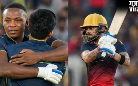 अहमदाबाद में दिखा रबाडा और कोहली के बीच संघर्ष, लगातार पांच चौके खाने के बाद गेंदबाज ने ऐसे लिया बदला