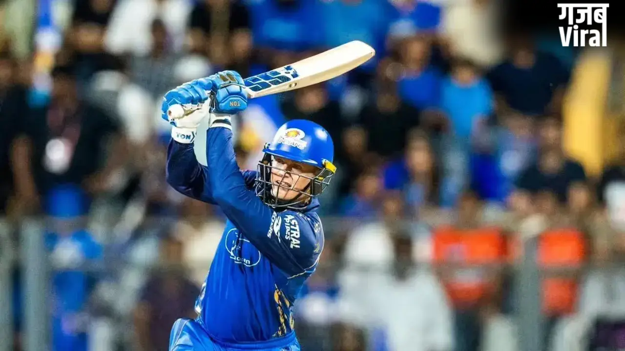 MI vs SRH: रयान रिकेल्टन ने MI के लिए जड़ा पहला शतक, वानखेड़े में किया ये ऐतिहासिक कारनामा