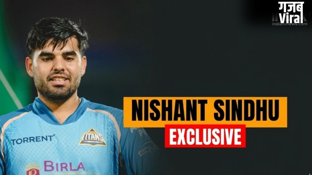 Exclusive: GT के धुरंधर ऑलराउंडर निशांत सिंधु का सपना भारत के लिए वर्ल्ड कप और WTC जीतना