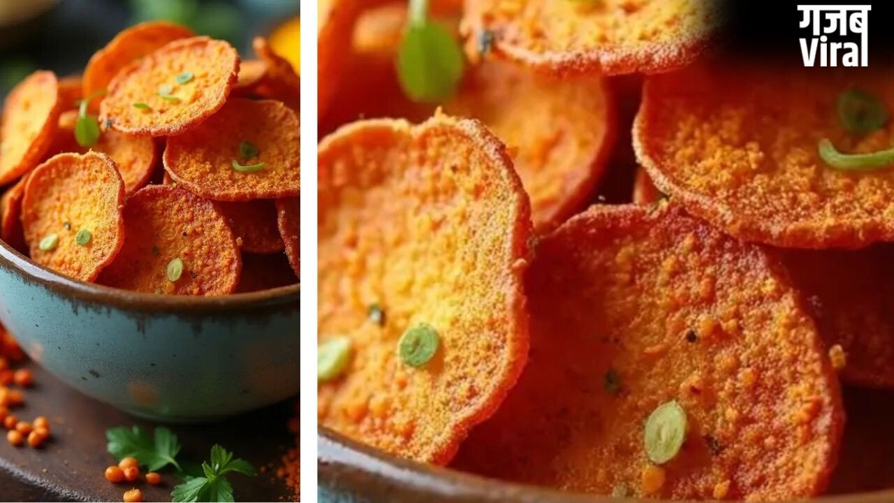 मसूर दाल के मसालेदार चिप्स बनाना है बेहद आसान, 1 कप दाल के आटे में मिलाएं बस ये चीजें