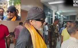 वोट डालने पोलिंग बूथ पहुंचे मिथुन चक्रवर्ती, लाइन में खड़े होकर किया मतदान, सामने आईं फोटोज