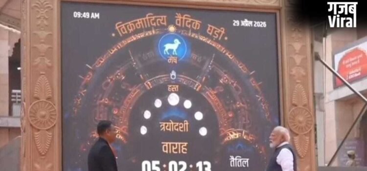 जानें विक्रमादित्य वैदिक घड़ी की बड़ी बातें, काशी विश्वनाथ मंदिर में PM मोदी ने किया अवलोकन