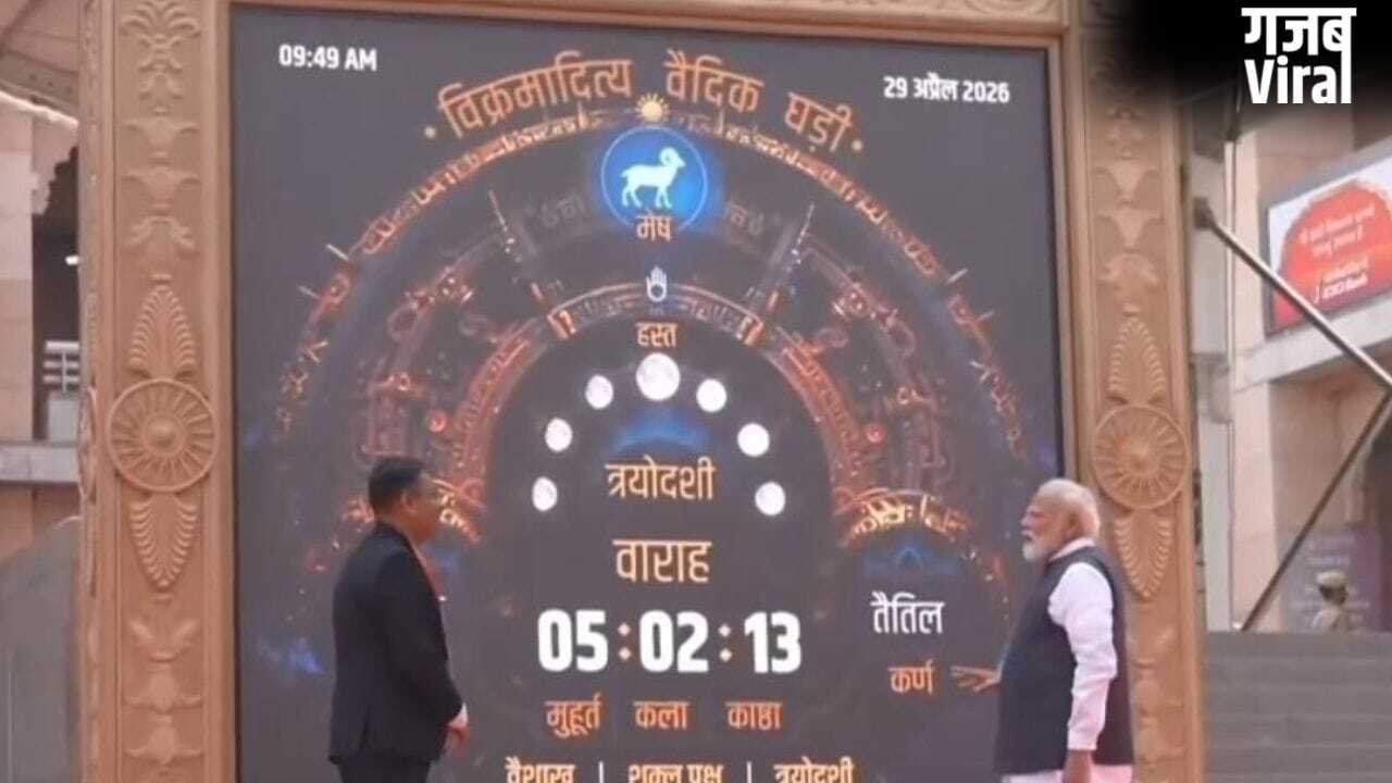 जानें विक्रमादित्य वैदिक घड़ी की बड़ी बातें, काशी विश्वनाथ मंदिर में PM मोदी ने किया अवलोकन
