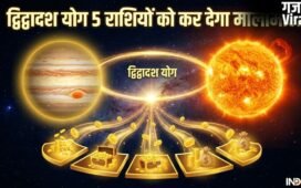 Dwi Dwadash Yog: 15 मई को गुरु-सूर्य के बीच बनेगा द्विद्वादश योग, 5 राशियों के करियर को मिलेगी बड़ी उड़ान​