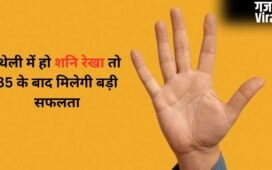 Shani Rekha: हथेली में कहां होती है शनि रेखा? हाथ में इसका होना 35 के बाद बड़ी सफलता का संकेत​
