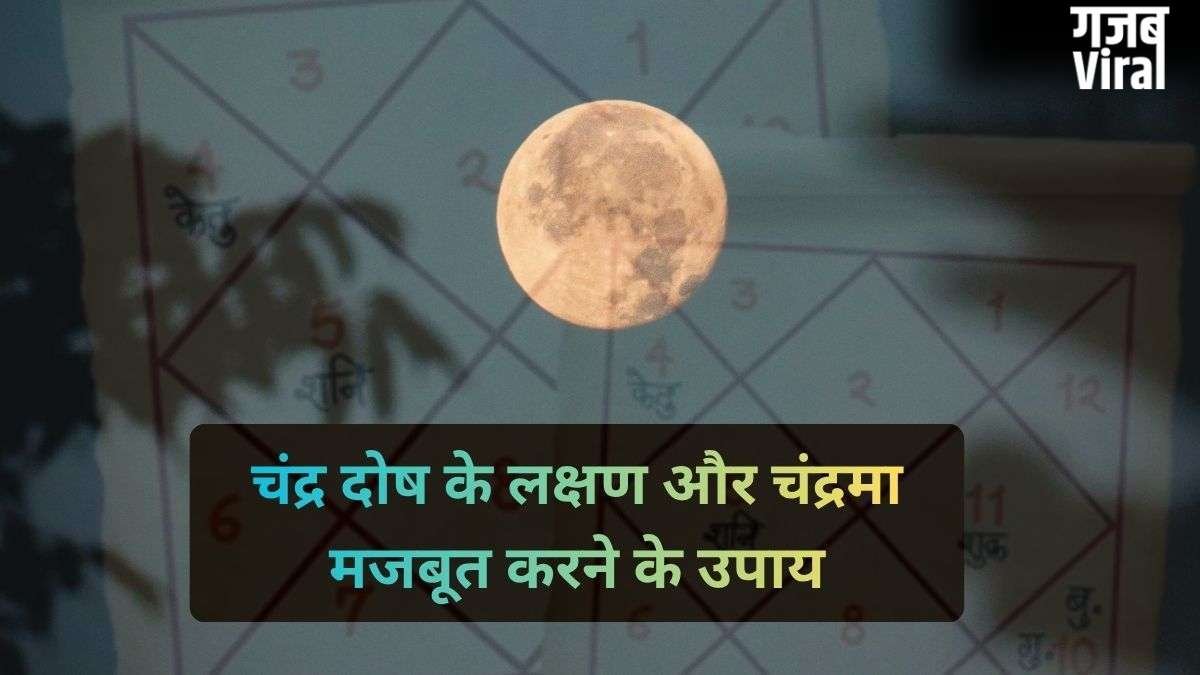 अगर चंद्र दोष से हैं परेशान तो सोमवार को जरूर करें ये काम, कुंडली में चंद्रमा की स्थिति होगी मजबूत