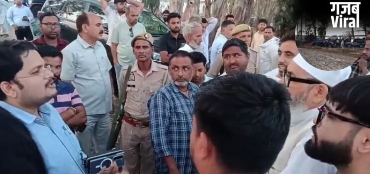 बिजनौर में सपा सांसद रुचि वीरा के समर्थकों और सावित्री देवी ट्रस्ट के बीच भूमि विवाद भड़का; प्रशासन ने मांगे दस्तावेज​
