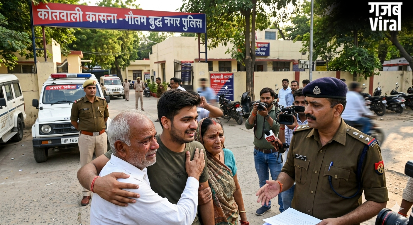 ग्रेटर नोएडा: जिसे ‘गुनहगार’ समझकर भिजवाया जेल, वही निकला जान बचाने वाला ‘देवदूत’; पुलिस जांच में बड़ा खुलासा​