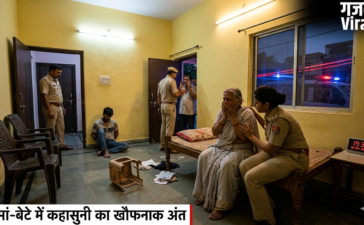 UP BIG NEWS: मां-बेटे में कहासुनी का खौफनाक अंत, एक ने खा लिया जहर, तो दूसरे की सदमे ने ली जान