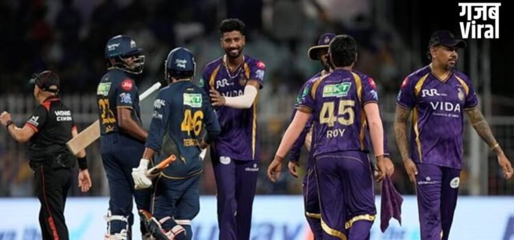 Kal ka Match Kon Jeeta: कोलकाता नाइट राइडर्स ने बढ़ाया गुजरात टाइटंस का इंतजार, ईडन में हुई रनवर्षा, 6 बल्लेबाजों ने ठोके अर्धशतक​