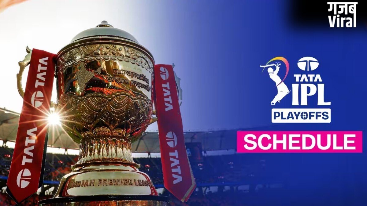 IPL 2026 के प्लेऑफ का शेड्यूल जारी, अब चिन्नास्वामी स्टेडियम में नहीं नरेंद्र मोदी स्टेडियम में होगा फाइनल