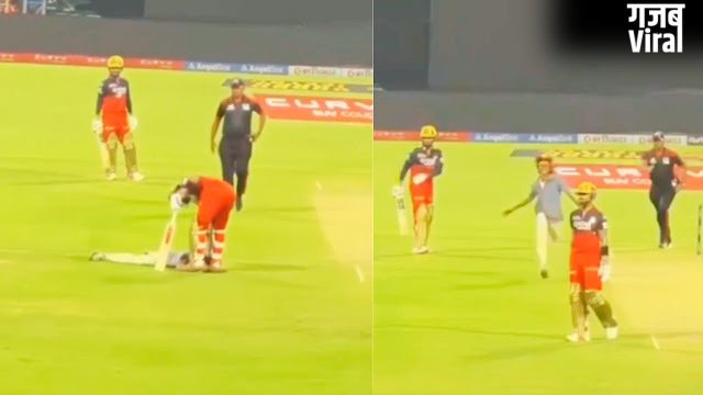 न ग्राउंड स्टाफ रोक पाए न अंपायर, Virat Kohli से मिलने के लिए फैन ने पार की सारी हदें, किंग कोहली के रिएक्शन ने लूटी महफिल​