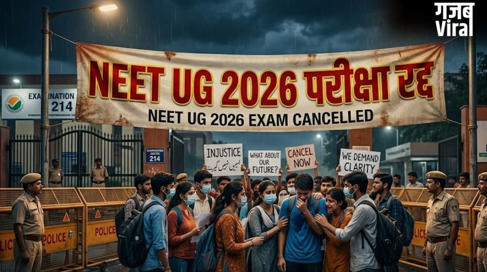 NEET UG 2026: NEET UG 2026 परीक्षा रद्द, जांच करेगी CBI​