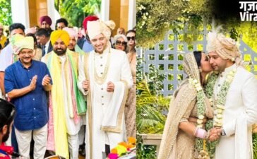 परिणीति चोपड़ा-राघव राघव चड्ढा की शादी में परिवार की तरह थे अरविंद केजरीवाल, दूल्हे को कंधे पर लाए थे मंडप​