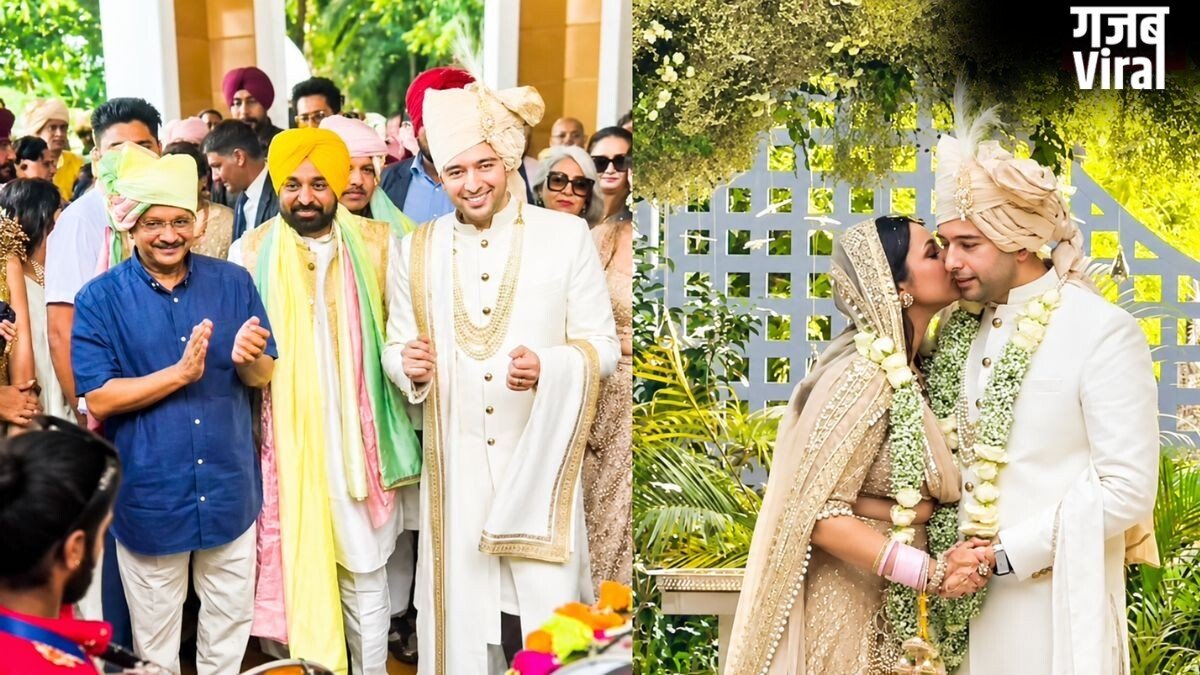 परिणीति चोपड़ा-राघव राघव चड्ढा की शादी में परिवार की तरह थे अरविंद केजरीवाल, दूल्हे को कंधे पर लाए थे मंडप