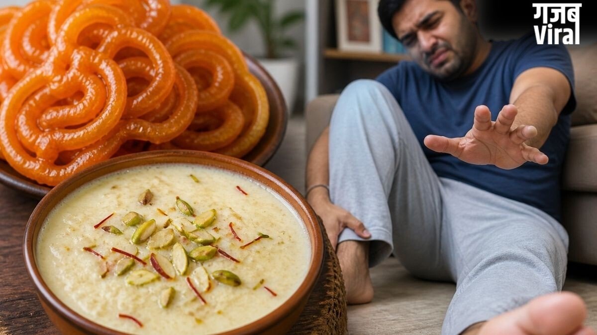 जलेबी-रबड़ी खाने के बाद 33 साल के युवक को हुआ ‘अस्थाई पैरालिसिस’, डॉक्टरों ने बताई वजह, आप भी बरतें सावधानी