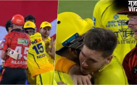 CSK vs SRH: संजू सैमसन ने बिजली की रफ्तार से क्लासेन को किया स्टंप, विकेट के बाद दोनों खिलाड़ियों के बीच हुई तीखी बहस​