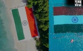 अंडमान में रचा इतिहास! समुद्र के अंदर लहराया दुनिया का सबसे बड़ा तिरंगा