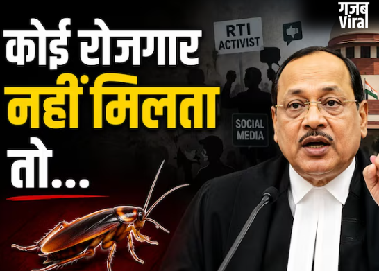 कुछ युवा कॉकरोच की तरह होते हैं…! सुप्रीम कोर्ट ने इतनी सख्त टिप्पणी किस मामले में की?​