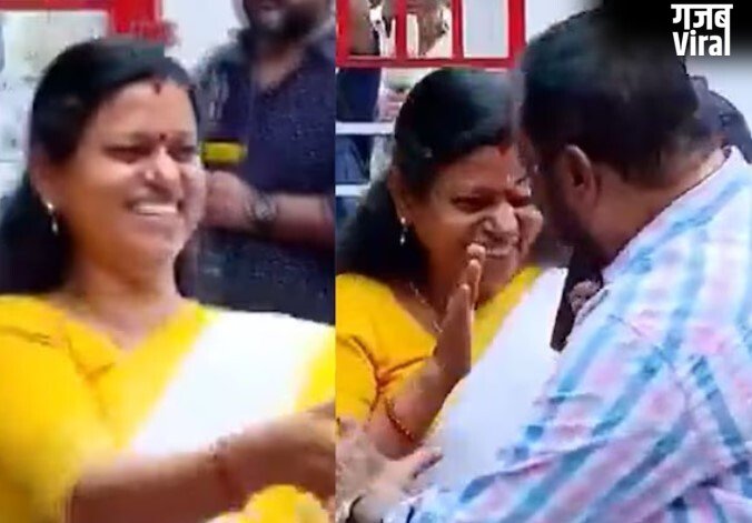 कांग्रेस नेता की शर्मनाक हरकत, भीड़ के बीचोंबीच महिला MLA को जबरदस्ती लगाया गले​