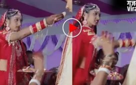 रसगुल्ला खाने में नाटक कर रहे दूल्हे को दुल्हन ने जड़ा चांटा, दूल्हे का रिएक्शन देख दंग रह गए लोग