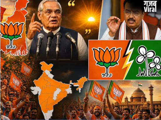 अंधेरा छटेगा कमल… अरब सागर से गंगासागर तक खिला कमल, सच साबित हुई ‘अटल’ भविष्यवाणी