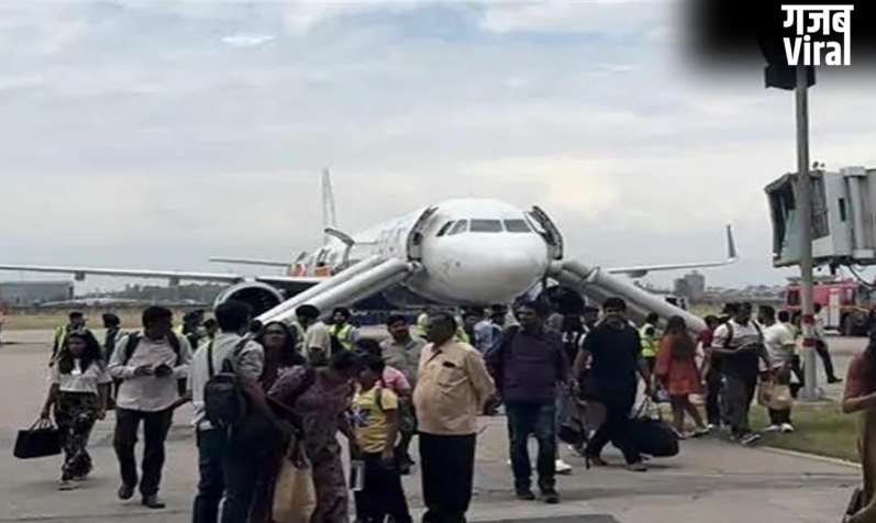 Breaking news : चंडीगढ़ में लैंडिंग के बाद अचानक फटा पावर बैंक, लग गई आग; यात्रियों की अटकी सांसें