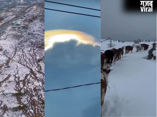 Weather Report: एक ही दिन में मौसम के कितने रूप? कहीं बर्फ तो कहीं ओले और तूफान, पूरी दुनिया हैरान