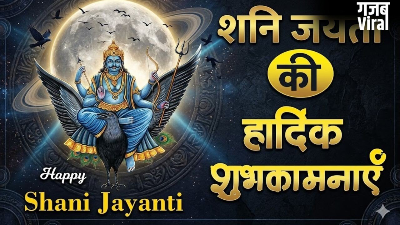 Shani Dev Jayanti Wishes 2026: कर्मों को सही राह देने वाले न्याय के देवता शनिदेव की जयंती पर संदेश भेजकर दें भक्तों को शुभकामनाएं​