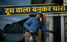 UP NEWS: ”दूध वाला” बनकर फिल्मी अंदाज में की चोरी…सोने की चूड़ियां, गले की चेन ले उड़े शातिर​