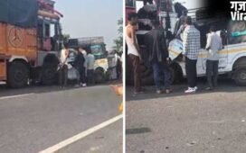 Lakhimpur Kheri Accident: लखीमपुर खीरी में हाईवे पर मौत का तांडव, ट्रक और टाटा मैजिक की आमने-सामने भिड़ंत, 9 की मौत​