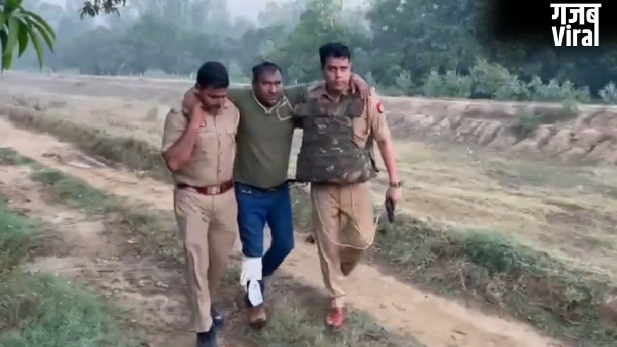 यूपी: तांत्रिक बनकर जमीन में गड़ा धन दिलवाने का लालच देकर ठगता था, पुलिस ने मारी गोली