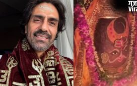 मस्तक पर त्रिपुंड और गले में साफा, महाकाल का बुलावा आते ही उज्जैन पहुंचे 'धुरंधर' के मेजर इकबाल​