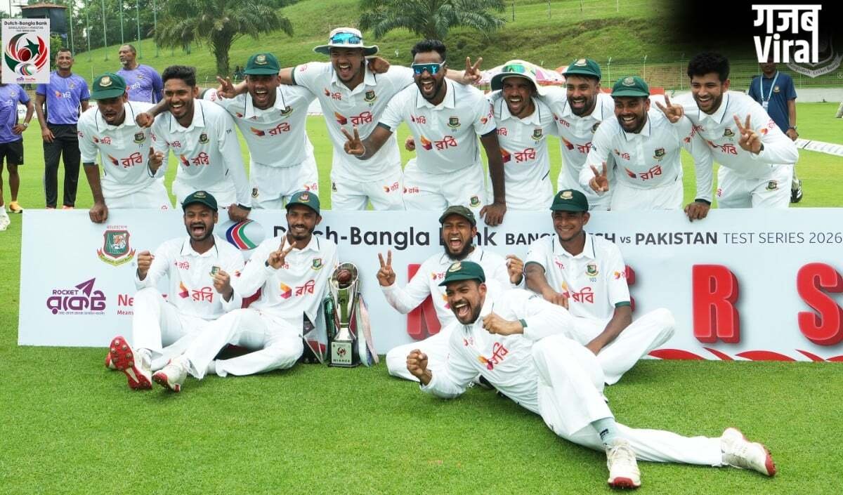 Bangla Tigers का ऐतिहासिक प्रदर्शन, Pakistan को धूल चटाकर WTC में भारत से निकला आगे​