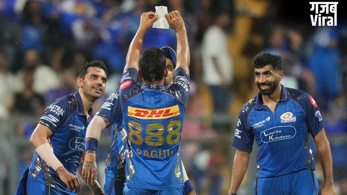15 साल का इंतजार खत्म, 33 साल के खिलाड़ी ने पहला IPL विकेट लेने के बाद लहराया जय श्री राम लिखा पर्चा