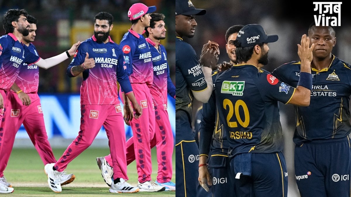 GT vs RR: जयपुर में चलेंगे बल्लेबाज या गेंदबाजों का रहेगा बोलबाला, जानें पिच से लेकर मौसम तक की पूरी रिपोर्ट​
