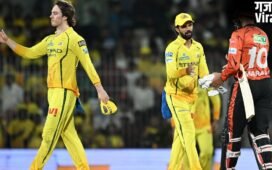 चेन्नई सुपर किंग्स की हार से SRH और GT की नैया पार, प्लेऑफ में 3 टीमों की जगह पक्की​