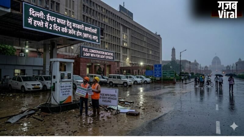 Delhi: ईंधन बचत के लिए सरकारी दफ्तरों में हफ्ते में 2 दिन वर्क फ्रॉम होम लागू, अधिकारियों के पेट्रोल-डीजल में 20% कटौती…