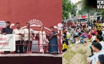 UK News: 38 घंटे से पानी की टंकी पर डटीं महिला कांग्रेस प्रदेश अध्यक्ष, नर्सिंग बेरोजगारों के समर्थन में प्रदर्शन…​