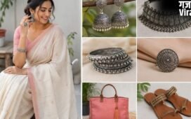 सिंपल कॉटन साड़ी को स्टाइलिश लुक देंगे ये फैशन टिप्स, ज्वेलरी से बैग तक ऐसे करें पेयर​