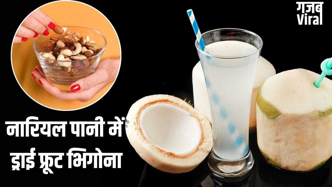 Dry Fruit Soaked In Coconut Water: क्या नारियल पानी में ड्राई फ्रूट्स को भिगोकर खाने से दोगुने फायदे मिलते हैं? एक्सपर्ट ने बताया