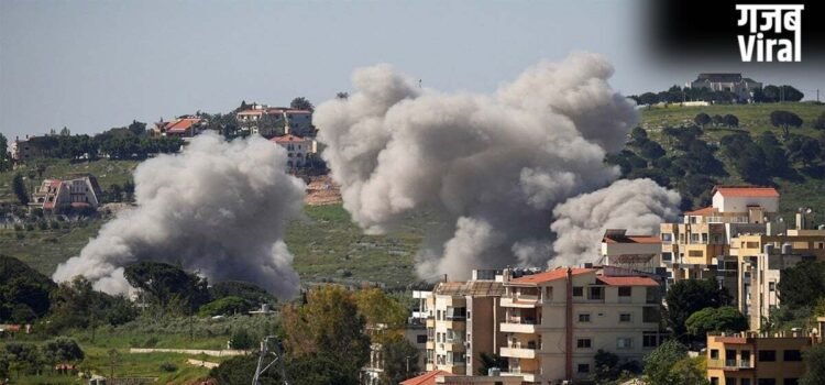 Hezbollah का Israel पर चौतरफा हमला, दक्षिणी Lebanon से एक दिन में किए 17 Operation​