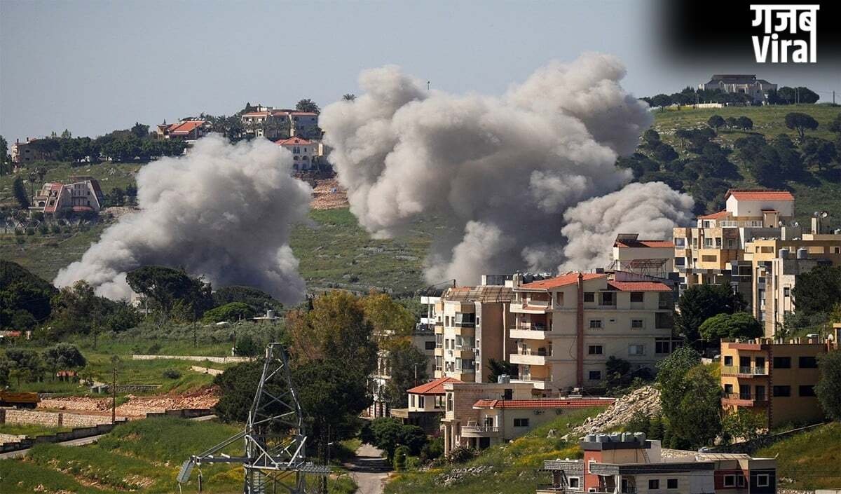 Hezbollah का Israel पर चौतरफा हमला, दक्षिणी Lebanon से एक दिन में किए 17 Operation​