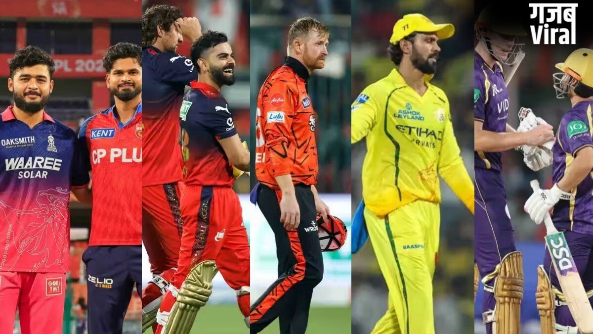 IPL 2026: SRH नंबर 1, 5 टीमों के बीच टॉप 2 की जंग; प्लेऑफ की रेस से 3 टीमें बाहर; पढ़ें पूरा समीकरण​