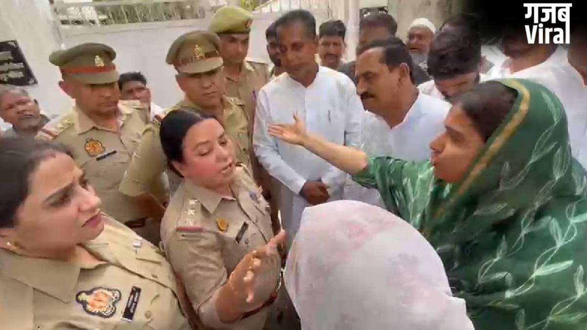 सपा सांसद इक़रा हसन का दावा- 'पुलिस ने गिरफ्तार करके थाने में बैठाया', DIG के साथ बहस​