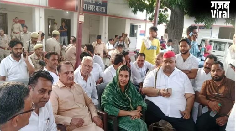 सांसद इकरा हसन के धरने का बड़ा असर,पूर्व राज्यमंत्री मांगेराम कश्यप समेत 5 नेता जेल से रिहा​