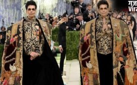 Met Gala 2026: राजा रवि वर्मा की ‘पेंटिंग्स’ से प्रेरित आउटफिट पहनकर करण जौहर ने किया मेट गाला डेब्यू, मनीष मल्होत्रा ने किया डिजाइन