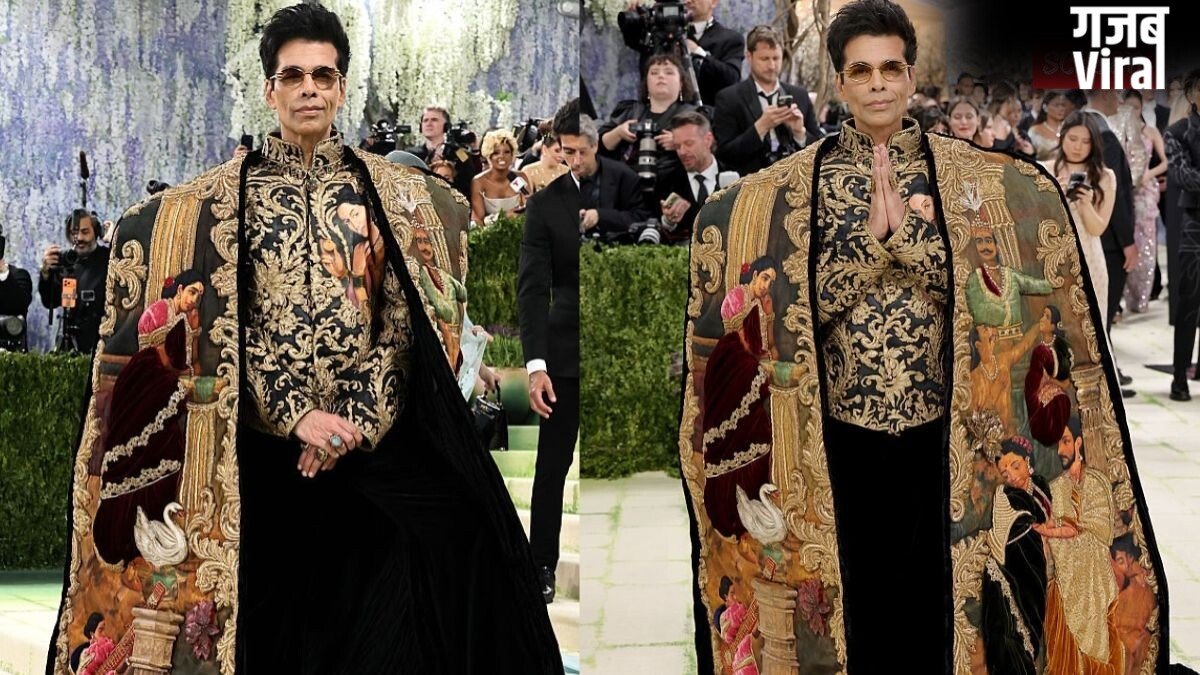 Met Gala 2026: राजा रवि वर्मा की ‘पेंटिंग्स’ से प्रेरित आउटफिट पहनकर करण जौहर ने किया मेट गाला डेब्यू, मनीष मल्होत्रा ने किया डिजाइन